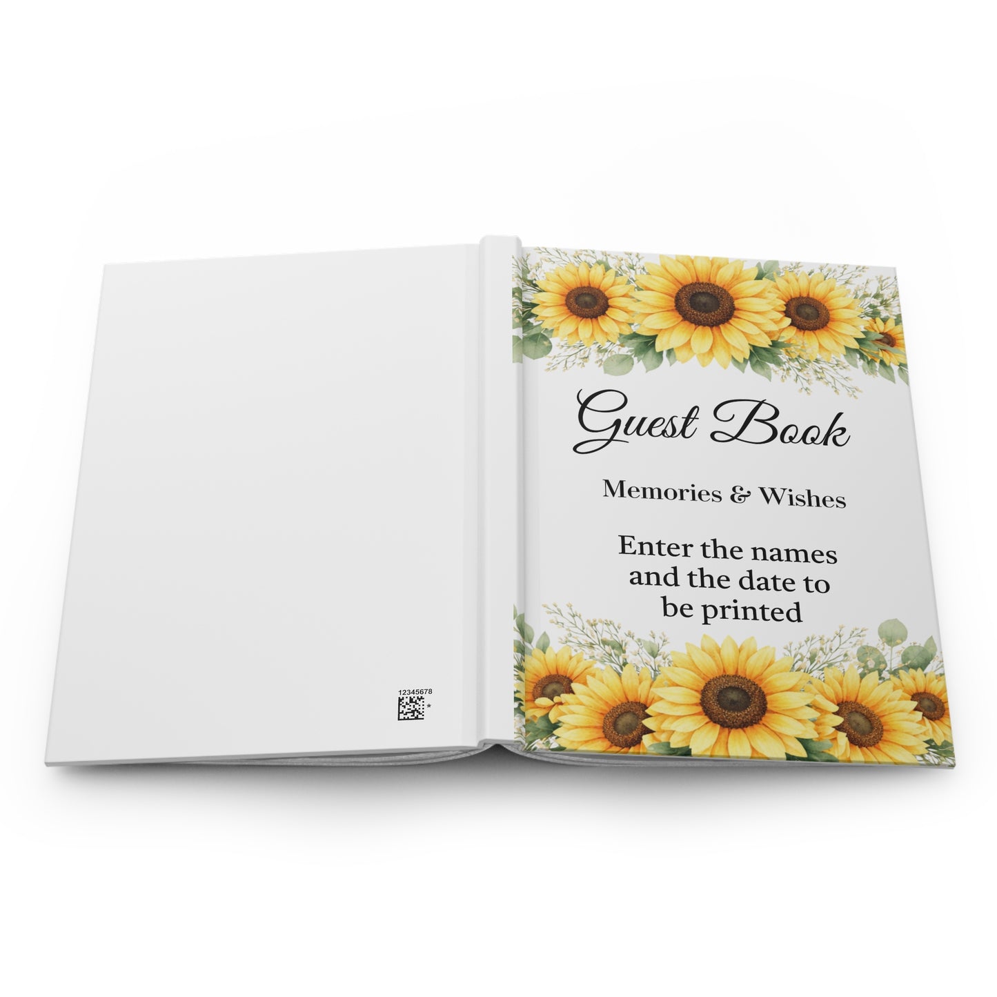 Sunflower guest book, Sunflower wedding guest book, Guest book sunflower, Sunflower guest book wedding, Sunflower sign guest book