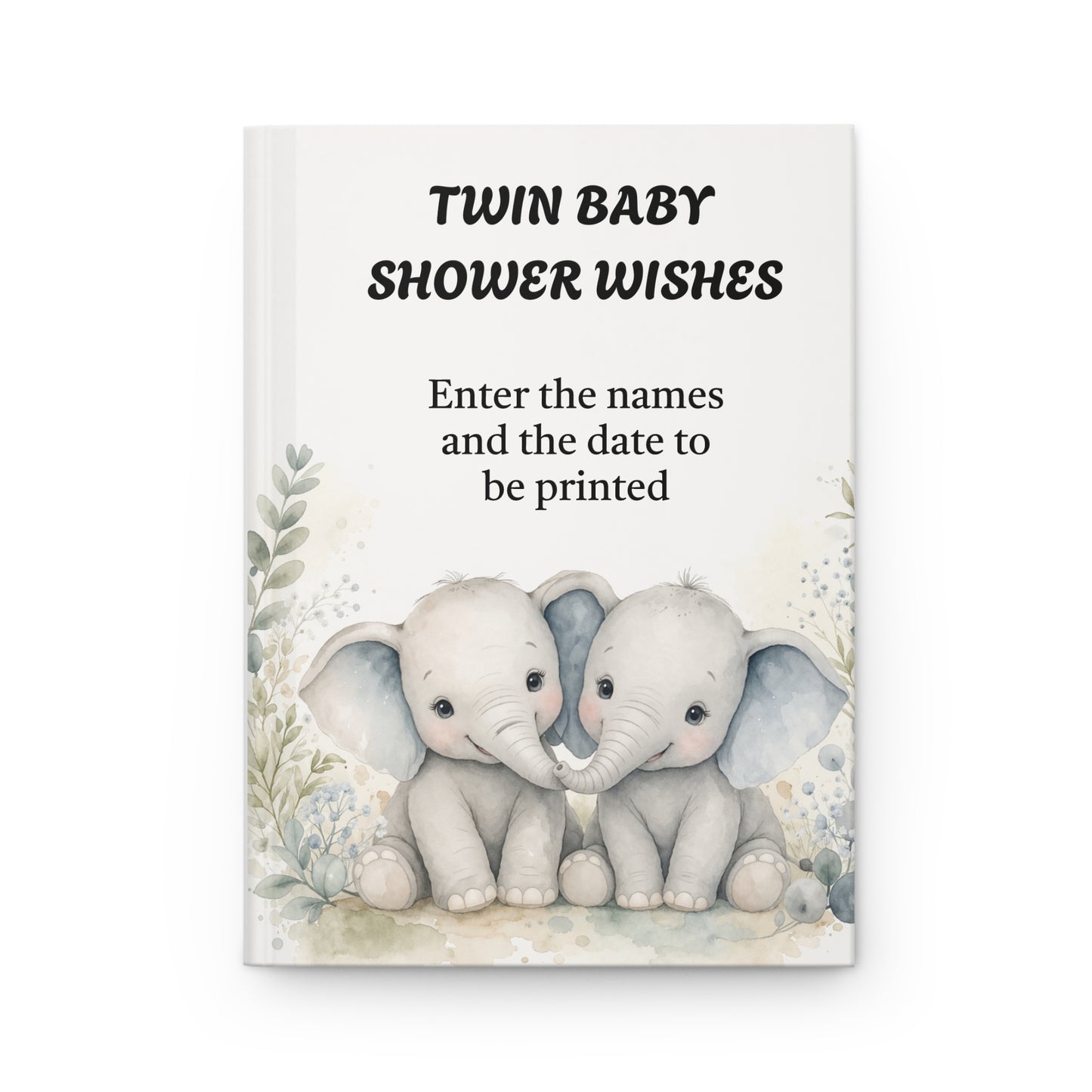 Twin baby shower guest book, Baby shower guest book for twins, Guest book twins baby shower, Baby shower book for twins