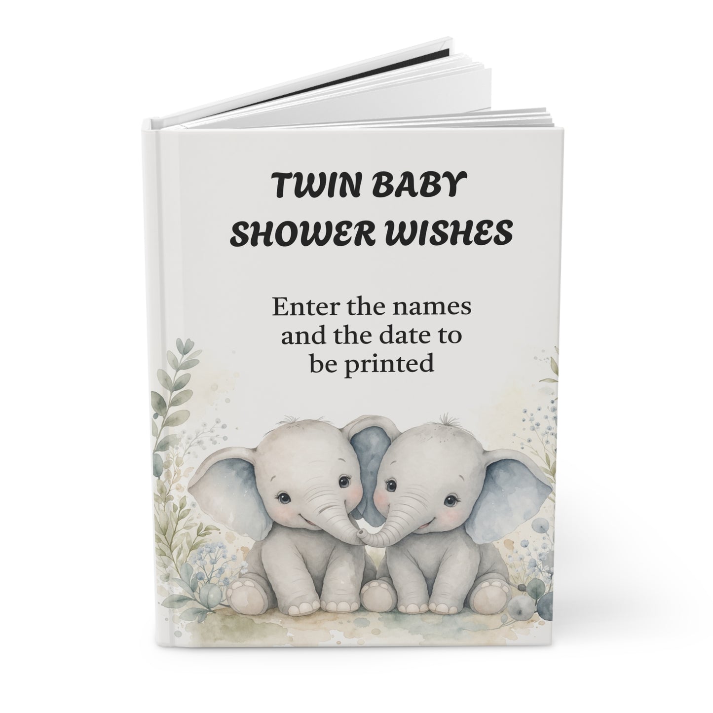 Twin baby shower guest book, Baby shower guest book for twins, Guest book twins baby shower, Baby shower book for twins