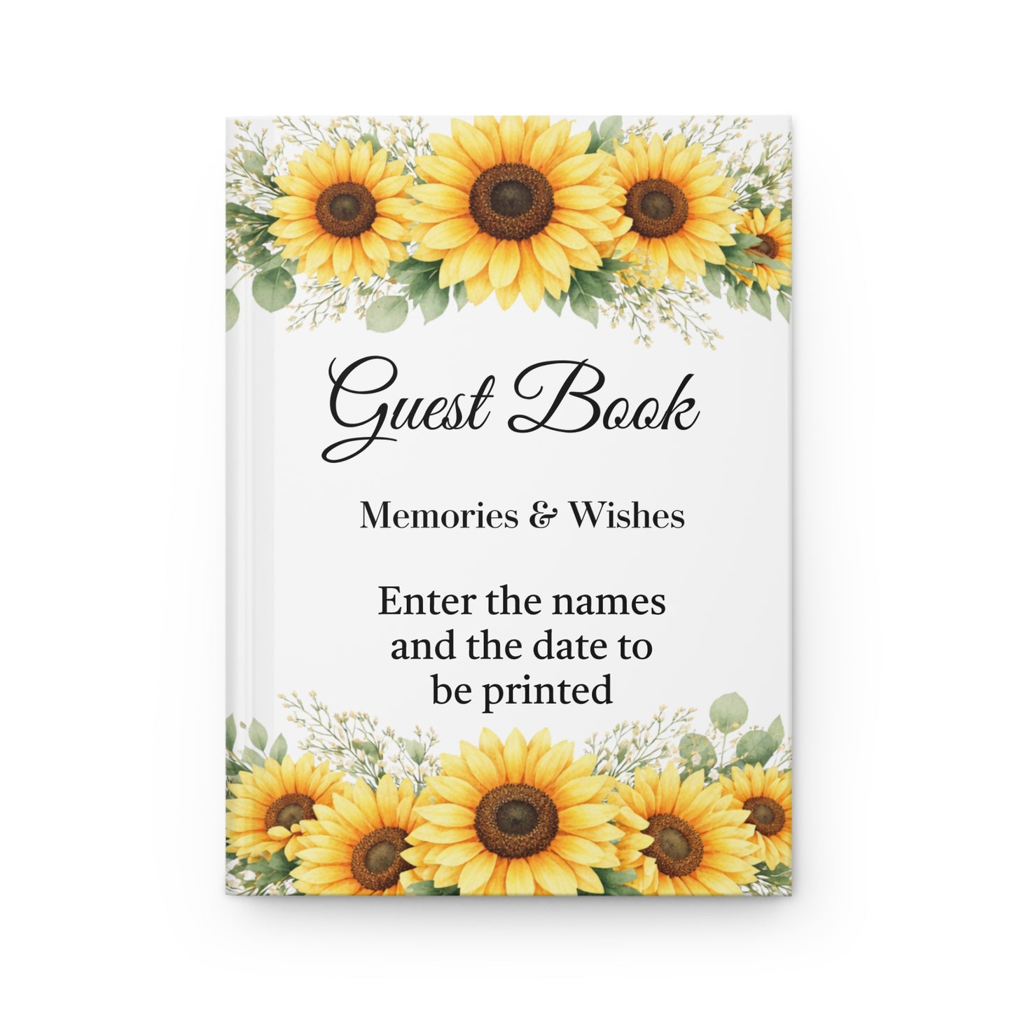 Sunflower guest book, Sunflower wedding guest book, Guest book sunflower, Sunflower guest book wedding, Sunflower sign guest book